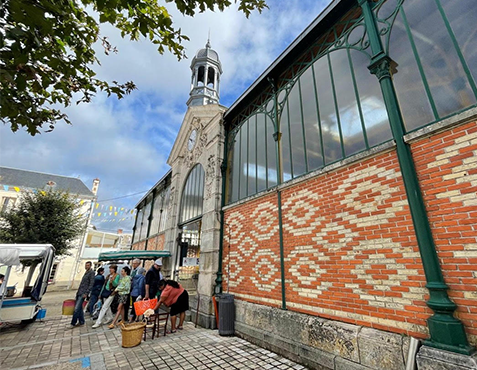 Photo marché Halles de Niort